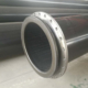 UHMWPE pipe with galvanized flange