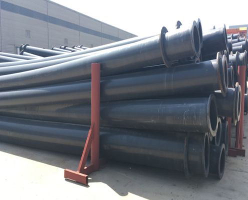 UHMWPE pipe for mine discharging