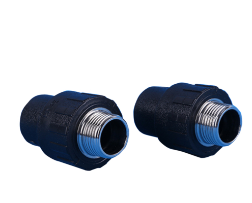 HDPE fitting male adaptor