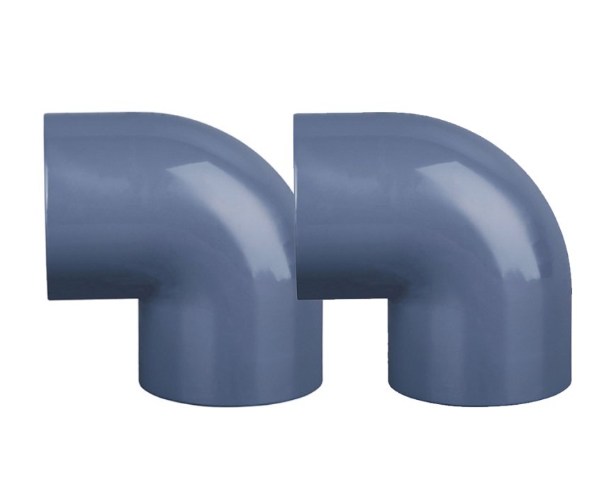 PVC 90 degree elbow – Dyne Plastic