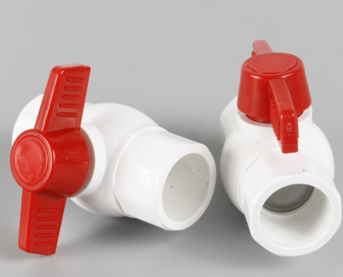 PVC long handle ball valve