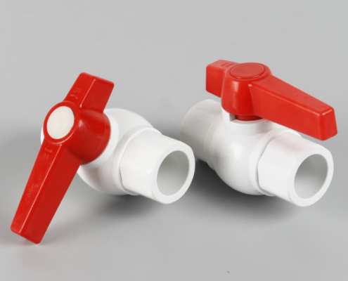 PVC long handle ball valve