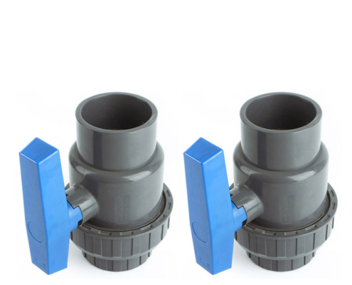 PVC single union ball valve