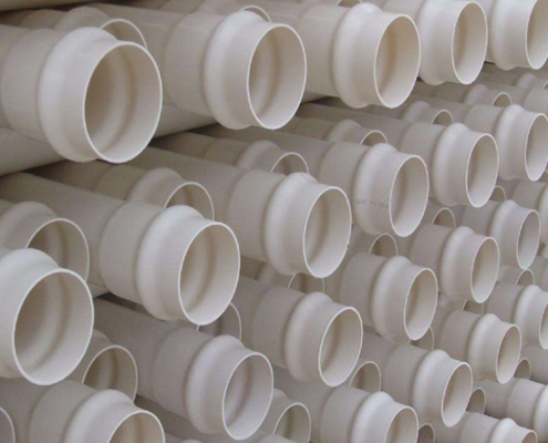 PVC plumbing pipes