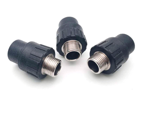 HDPE fitting male adaptor