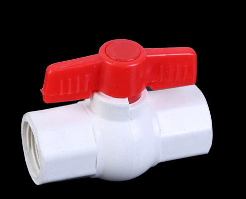 PVC octagonal ball valve