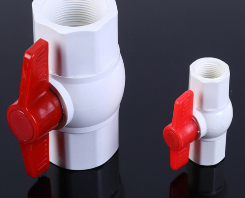 PVC octagonal ball valve