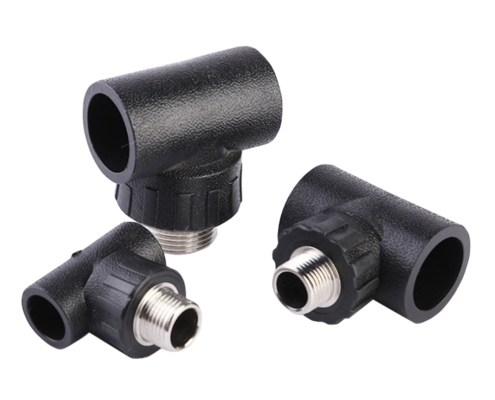 HDPE Fitting male tee