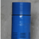 Thread end PVC borehole pipe
