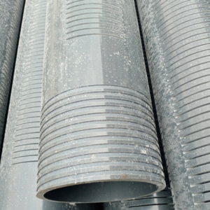 pvc well casing slotted pipe