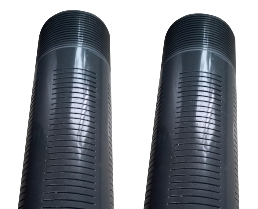 PVC casing pipe with flush thread end/socket end – Dyne Plastic