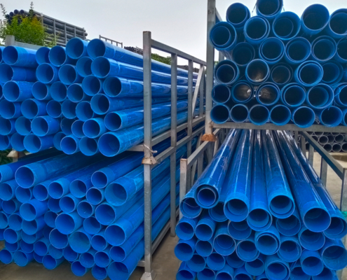 Water drilling well pvc casing pipe